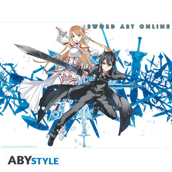 Sword Art Online - Asuna & Kirito - Plakat