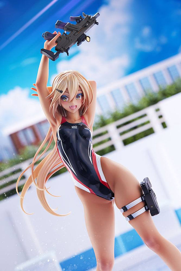 Arms Note - Kouhai chan; Swim Club Red Line Swimsuit  Ver. - 1/7 PVC figur