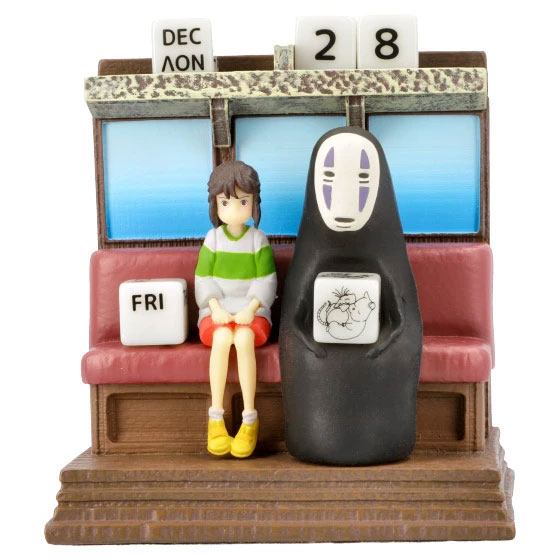 Chihiro og Heksene - Chihiro & No-face: Unabara Train - Kalender (Forudbestilling)