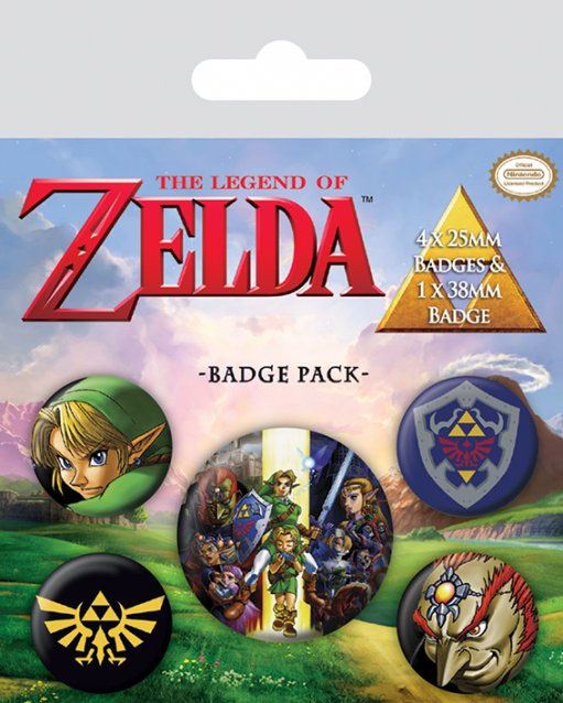 The Legend of Zelda - Badge sæt