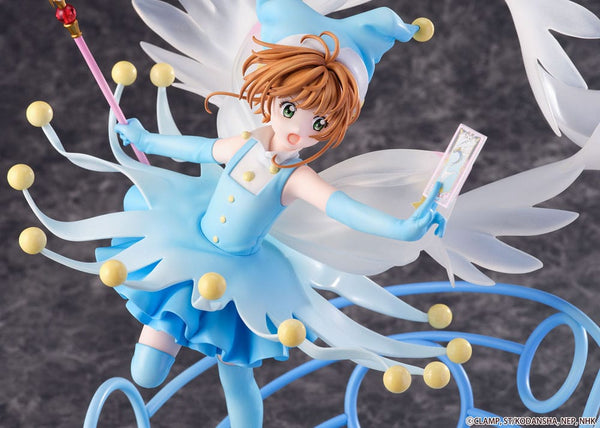 Cardcaptor Sakura: Clear Card - Kinomoto Sakura: Battle Costume Water Ver. - 1/7 PVC Figur (Forudbestilling)