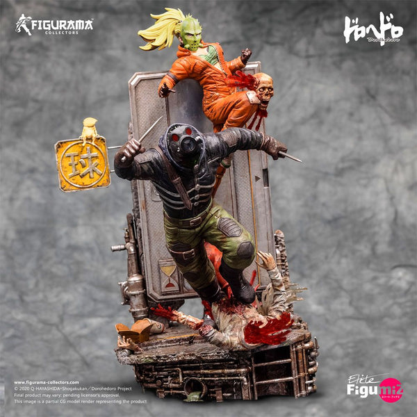 Dorohedoro - Caiman & Nikaido- 1/8  Elite FigumiZ Diorama (Forudbestilling)