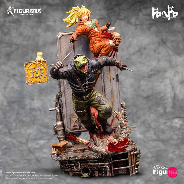 Dorohedoro - Caiman & Nikaido- 1/8  Elite FigumiZ Diorama (Forudbestilling)