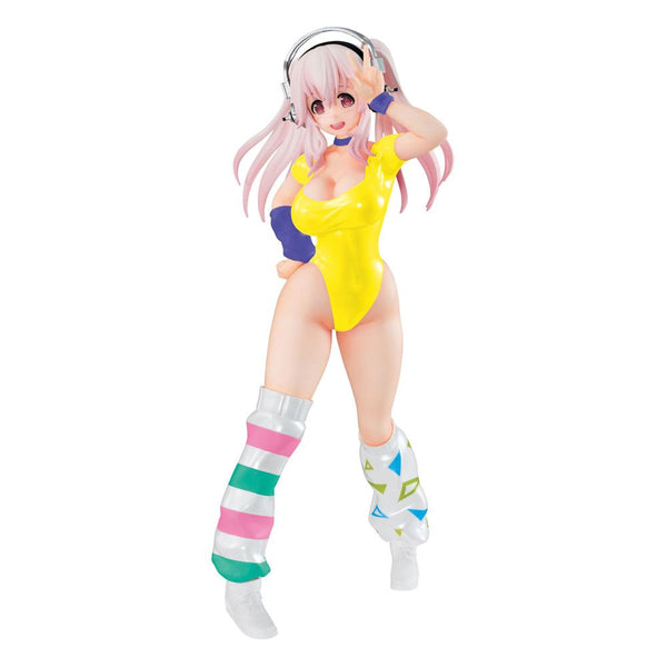 Super Sonico - Sonico: 80's/Another Color/Yellow Ver. - Prize figur (Forudbestilling)