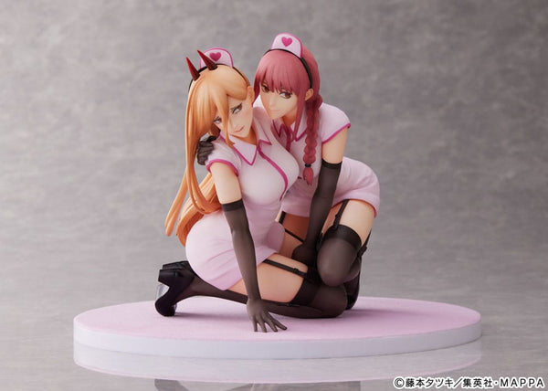 Chainsaw Man - Power & Makima: Nurse Ver. -  1/7 PVC figur