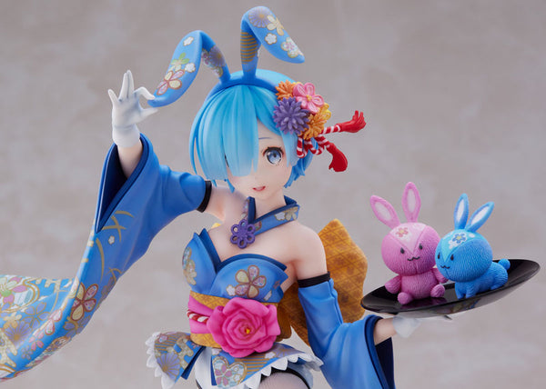 Re:Zero Starting Life in Another World - Rem: Wa-Bunny Ver. - 1/7 PVC figur (forudbestilling)