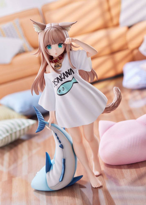 My Cat Is a Kawaii Girl - Kinako: Good Morning Ver. - 1/6 PVC Figur