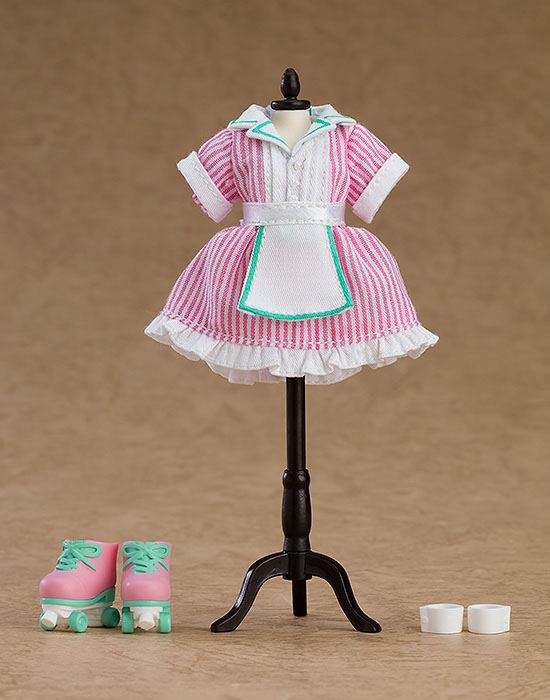 Nendoroid Doll - Diner Girl: lyserød - Nendoroid Tøj