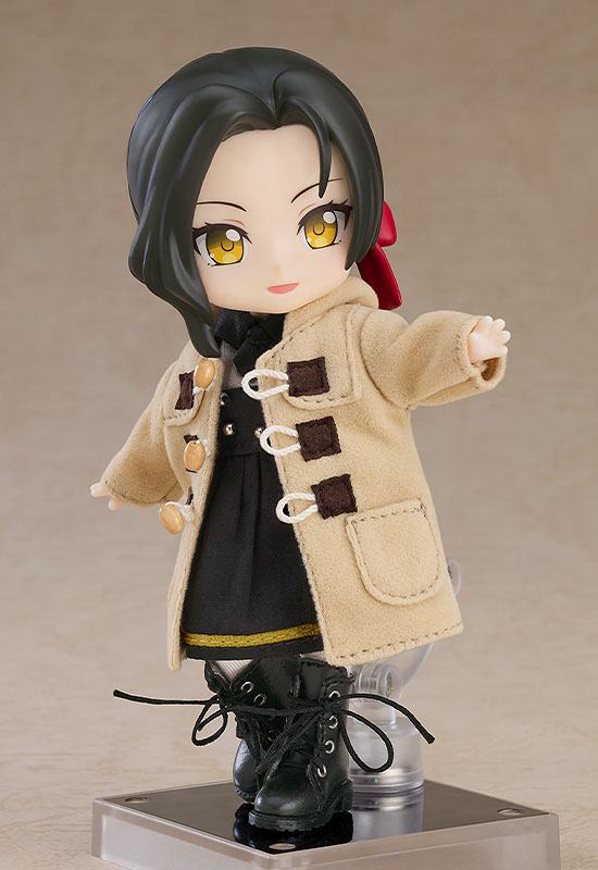 Nendoroid Doll - Boots & Duffle Coat: Beige ver. - Nendoroid Doll Tøj