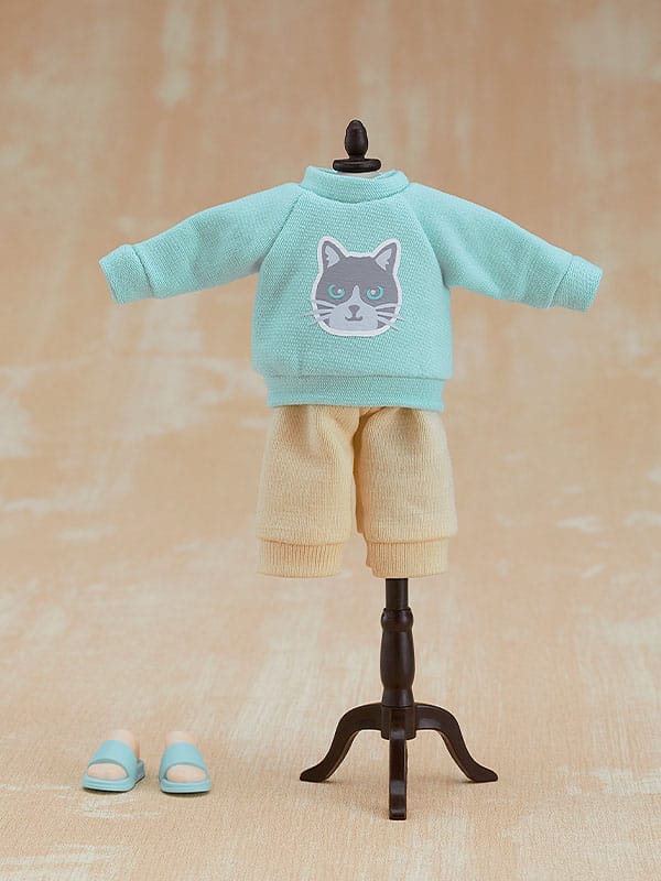 Original Character - Sweatshirt and Sweatpants (Blå) - Nendoroid Doll Tøj