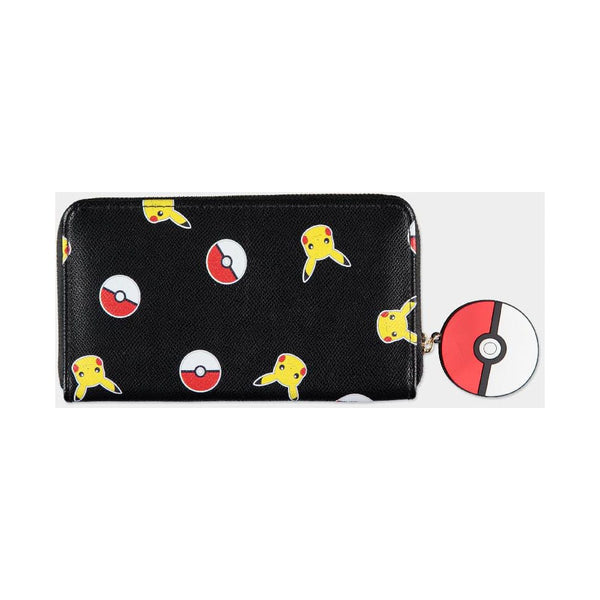 Pokemon - Pikachu & Pokeball - Zip Around Pung