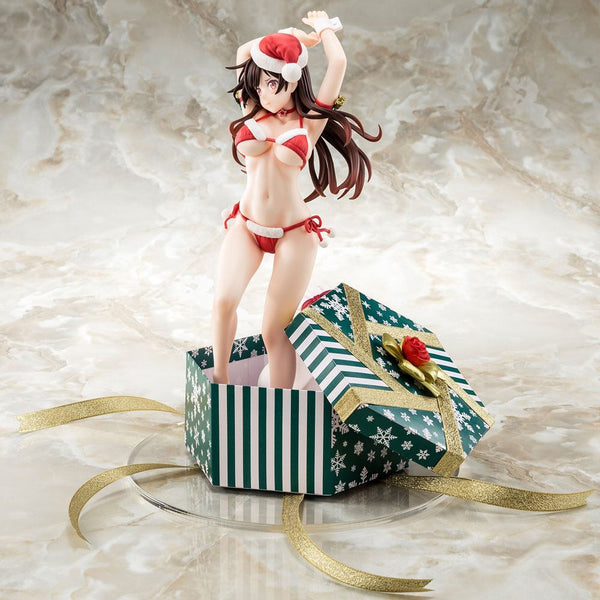 Rent A Girlfriend - Mizuhara Chizuru: Santa Claus Bikini De Fluffy 2nd ver. - 1/6 PVC figur