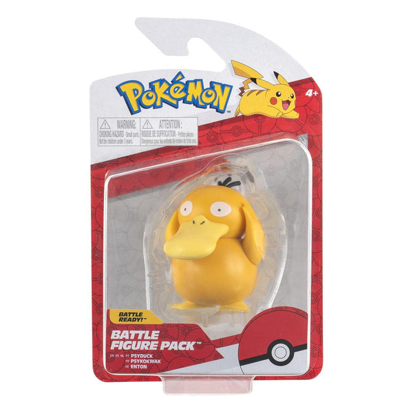 Pokemon - Psyduck: Pokémon Battle Feature - PVC Figur (Forudbestilling)