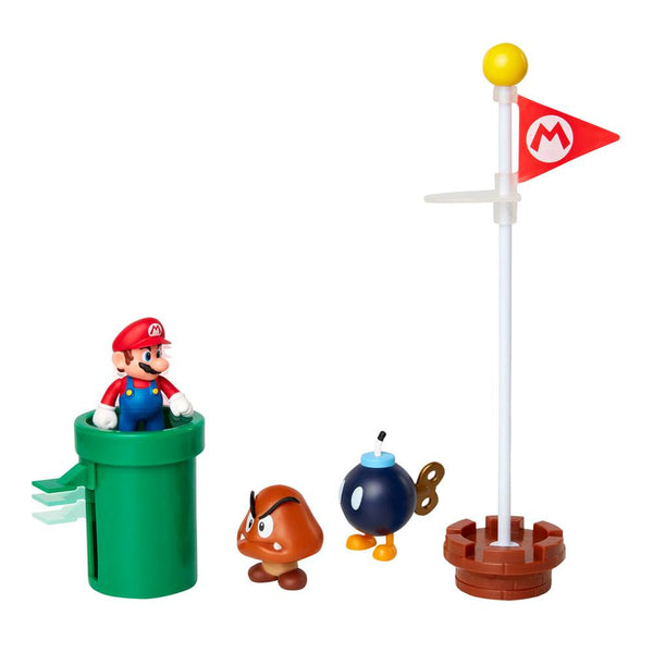 Super Mario - Acorn Plains - PVC Figur