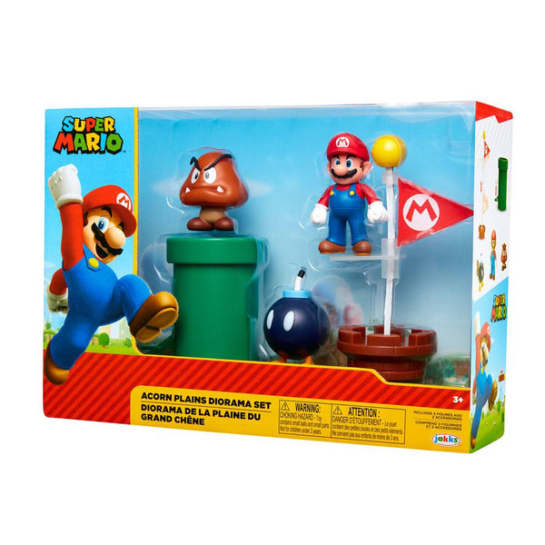 Super Mario - Acorn Plains - PVC Figur