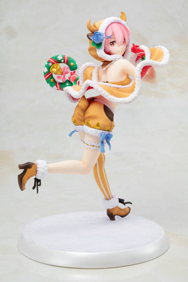 Re:Zero Starting Life in Another World - Ram: Christmas Maid ver. - 1/7 PVC Figur