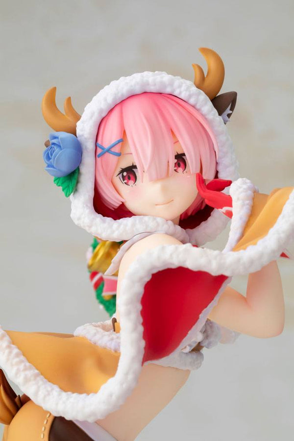 Re:Zero Starting Life in Another World - Ram: Christmas Maid ver. - 1/7 PVC Figur