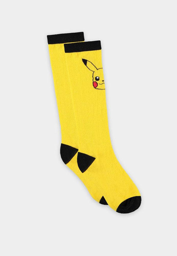 Pokemon - Pikachu: knæ højde - Sokker (Str. 39-42)