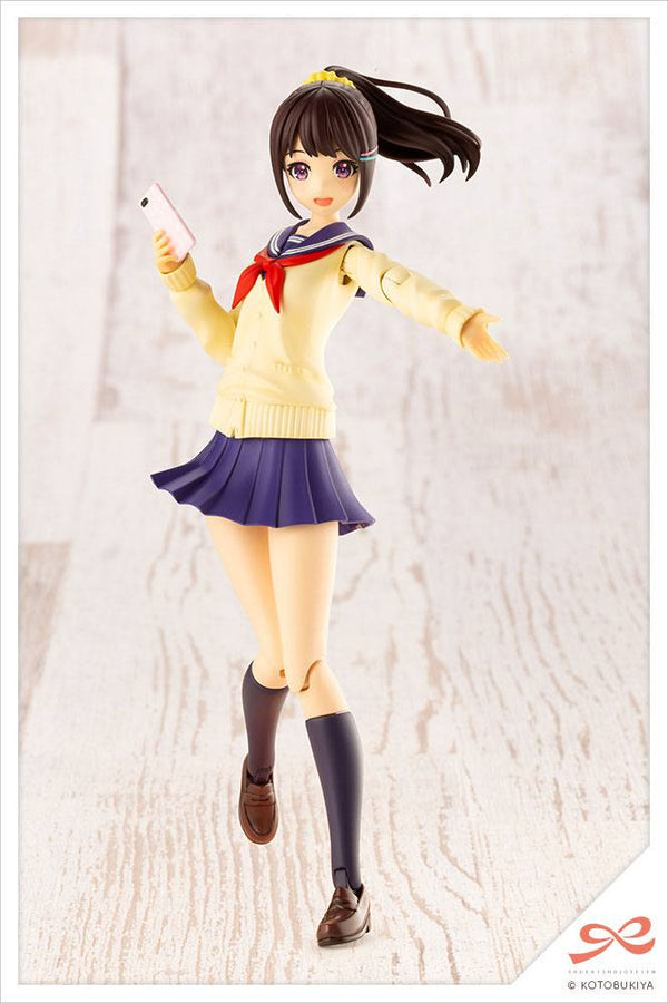 Sousai Shojo Teien - Madoka Yuki: Touou High School Winter Clothes ver. - 1/10 Poserbar Figur Kit