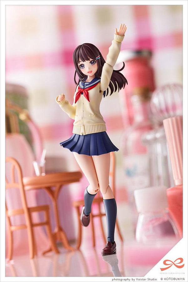 Sousai Shojo Teien - Madoka Yuki: Touou High School Winter Clothes ver. - 1/10 Poserbar Figur Kit