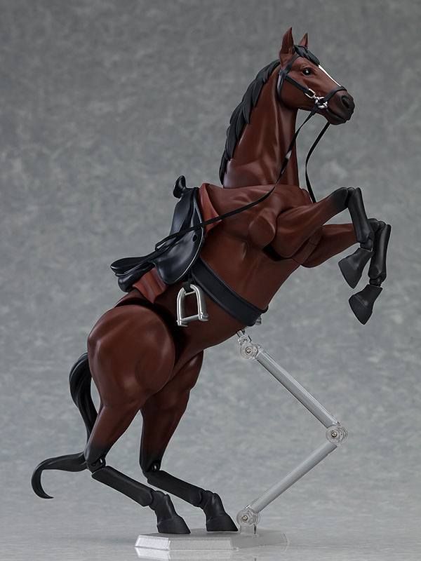 Figma tilbehør - Hest: Chestnut ver. 2 - Figma