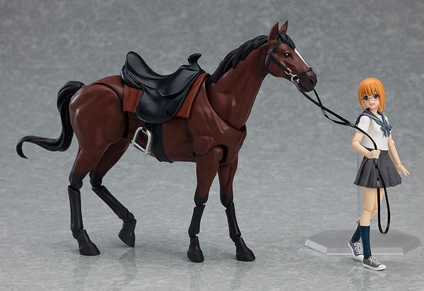 Figma tilbehør - Hest: Chestnut ver. 2 - Figma