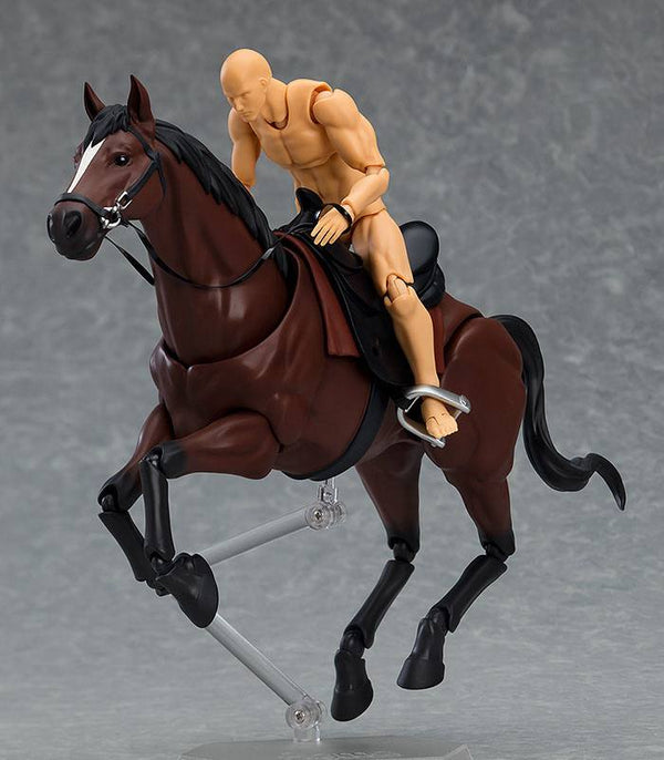 Figma tilbehør - Hest: Chestnut ver. 2 - Figma