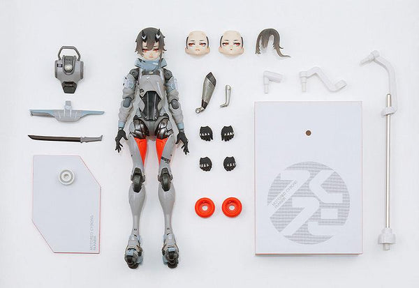Shojo-Hatsudoki Diecast - Motored Cyborg Runner SSX_155 Mandarin Surf - Action figur