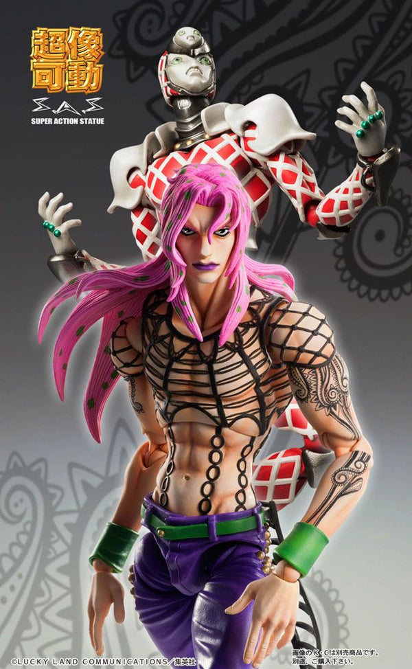 JoJo's Bizarre Adventure - Diavolo: Chozo Kado ver. - Poserbar figur (Forudbestilling)