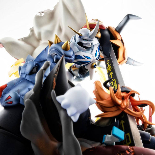Digimon Adventure - Omegamon vs Diabolomon - PVC figur