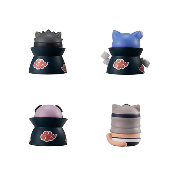 Naruto Shippuden – Itachi Uchiha & Sasuke Uchiha & Naruto Uzumaki & Kisame Hoshigaki & Obito Uchih & Konan & Hidan & Kakuzu : The Big Nyaruto Series –  PVC Figure sæt (Forudbestilling)