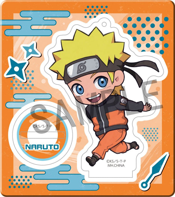 Naruto - Naruto Uzumiaki & Sasuke Uchiha & Sakura Haruno & Kakashi Hatake & Shikamaru Nara & Hinata Hyuga & Gaara & Itatchi Uchiha: TokoToko Vol. 1  – Acrylic Mascot Stand