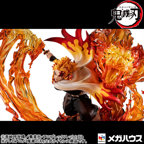 Kimetsu no Yaiba - Kyojuro Rengoku G.E.M. ( Rengoku Flame Breathing Fifth Form: Flame Tiger) –  PVC figur (Forudbestilling)