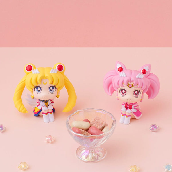 Sailor Moon - Sailor Moon & Chibi Sailor Moon: Look Up Eternal ver. - PVC Figur sæt (Forudbestilling)