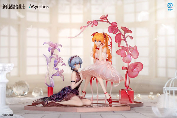 Evangelion – Asuka & Rei: Whisper of Flower Ver. – 1/7 PVC Figur sæt
