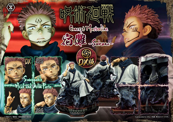 Jujutsu Kaisen - Ryomen Sukuna: Premium Masterline Series: Deluxe Ver.  - PVC Figur  (Forudbestilling)