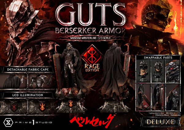 Berzerk - Guts Berserker : Masterline Armor Rage Deluxe Bonus Version Edition . - 1/3 PVC figur (Forudbestilling)