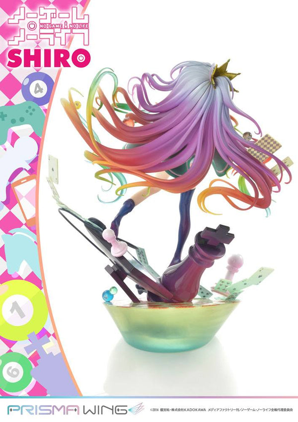 No Game No Life - Shiro: Prisma Wing ver. - 1/7 PVC Figur  (Forudbestilling)