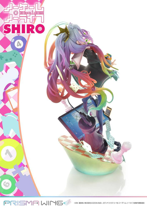 No Game No Life - Shiro: Prisma Wing ver. - 1/7 PVC Figur  (Forudbestilling)