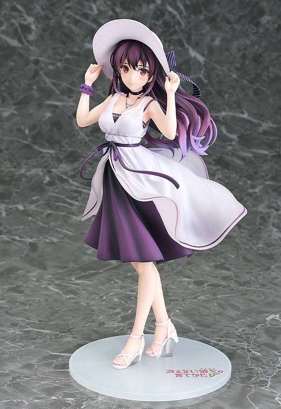 Saekano: How to Raise a Boring Girlfriend - Kasumigaoka Utaha: White Dress ver. - 1/7 PVC figur