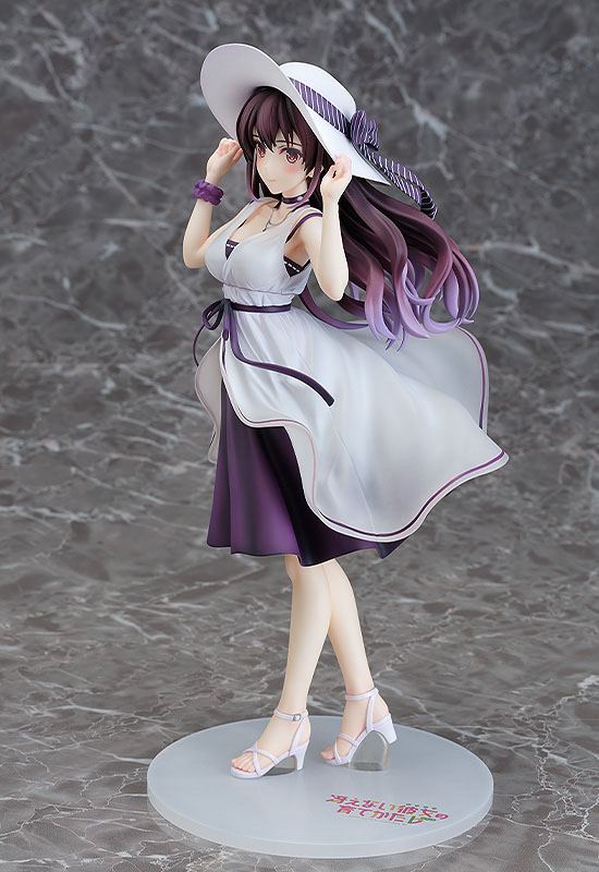 Saekano: How to Raise a Boring Girlfriend - Kasumigaoka Utaha: White Dress ver. - 1/7 PVC figur