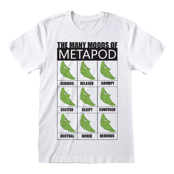 Pokemon -  Many Moods of Metapod - T-shirt