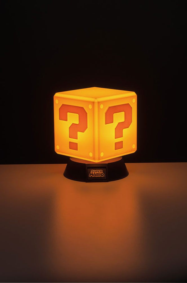 Super Mario - Question Block - Natlampe (Forudbestilling)