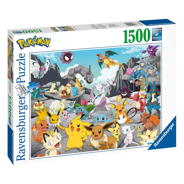 Pokemon - Pokémon Classics - Puslespil 1500 brikker (Forudbestilling)