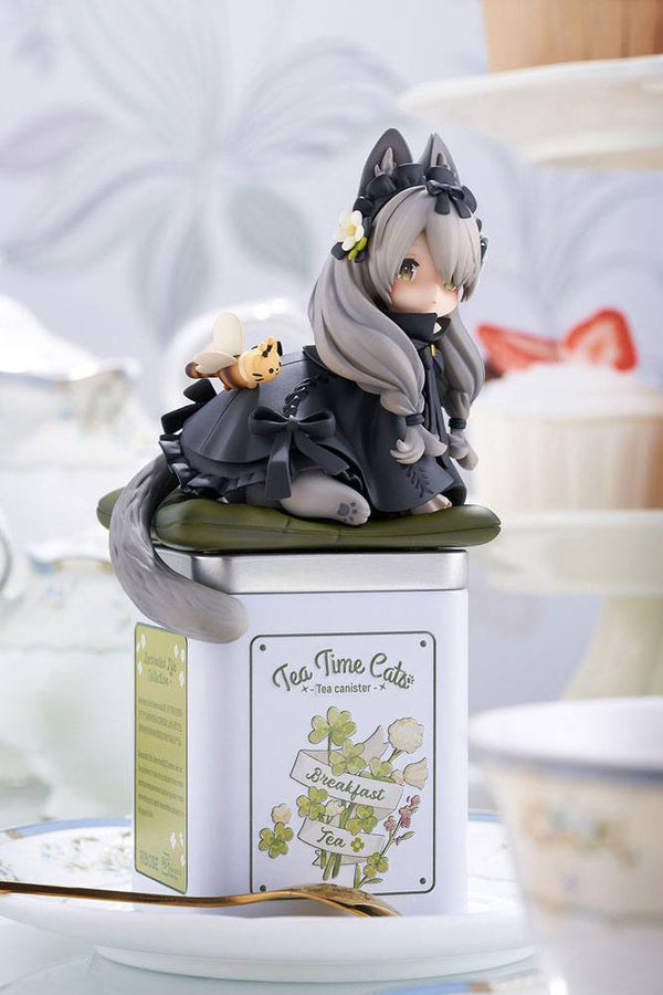 Decorated Life Collection - Tea Time Cats British Shorthair - PVC figur (Forudbestilling)