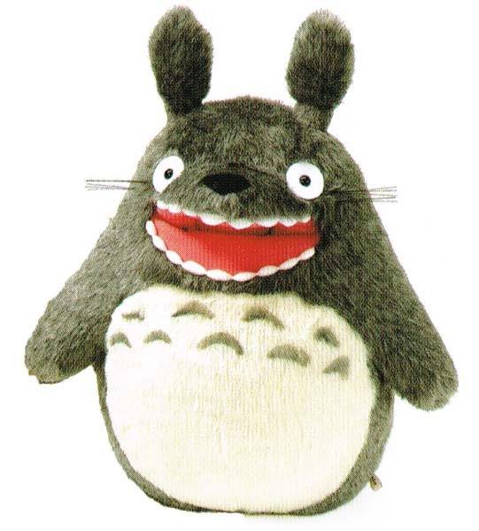 Min Nabo Totoro - Totoro 28 cm grå - Bamse (Forudbestilling)