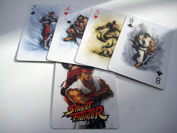 Street Fighter - Spillekort