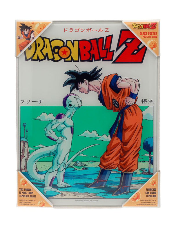 Dragon Ball - Son Goku VS Frieza - Glass Poster (Forudbestilling)