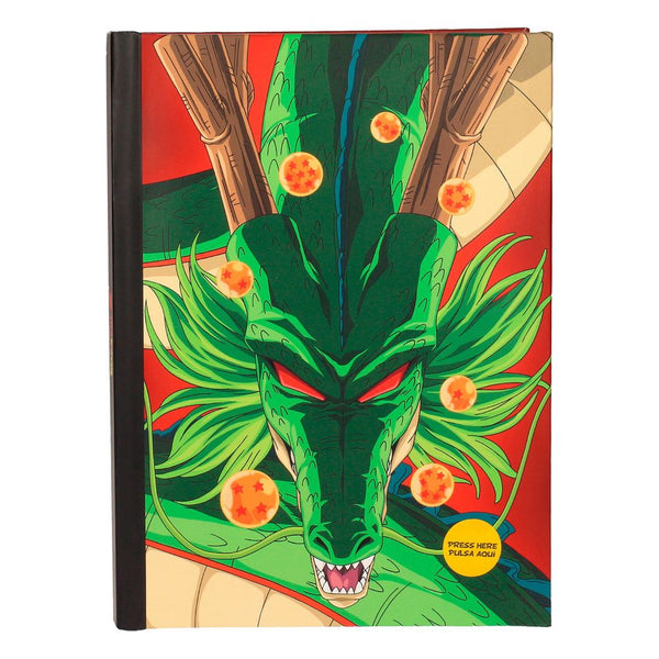 Dragon Ball – Shenron – Notesbog med lys