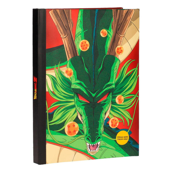 Dragon Ball – Shenron – Notesbog med lys